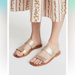 NWB Joie Blush Bannerly Slide Sandals Sz 38.5/8